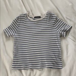 brandy melville striped t shirt